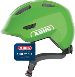 ABUS Smiley 3.0 Kids Helmet - Shiny Green
