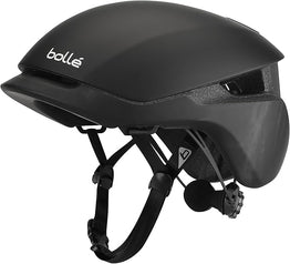 Bolle Messenger City Bike / Cycle Helmet (Black Wash Matte) with Rear LED