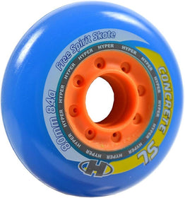 Hyper Concrete SL Inline Skate Wheels 76mm/84A Blue - 4 Pack