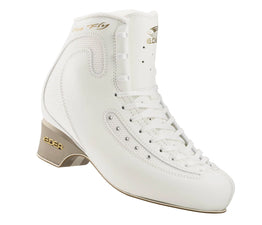 Edea Ice Fly White Figure Skates - Boot Only