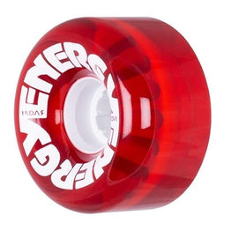 Radar Energy Wheels 65mm - Clear Red