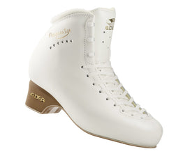 Edea Flamenco White Figure Skates - Boot Only