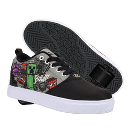 Heelys X Minecraft Pro 20 Prints Shoes - Black / Grey