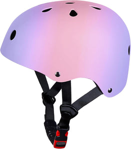 Adjustable Helmet -Purple Pink 48-54cm (Small)