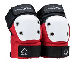 Pro-Tec Street Youth Elbow Pads - Red White