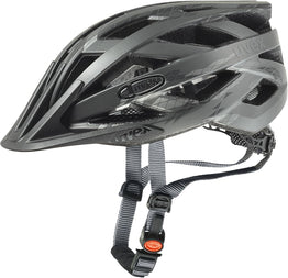 Uvex i-vo Bike / Cycle Helmet - Smoke Black Matt