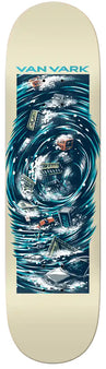 Real Van Vark Whirlpool Skateboard Deck 8.5" - Light Yellow