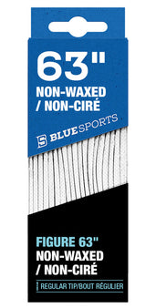 Blue Sports Classic Figure Laces White