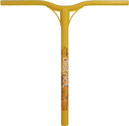 District ST-2 V4 Chromo Scooter Bars - Yellow