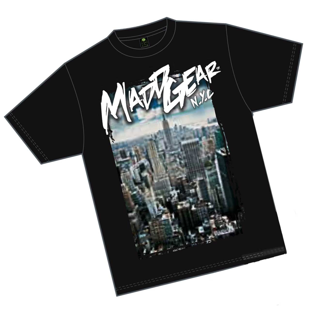 madd gear t shirt Madd Gear NYC T-Shirt Black | Scooter Clothing