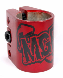 Madd MGP Scooter Triple Collar Clamp - Red