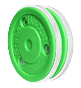 Green Biscuit Ice Hockey Training Puck - Pro