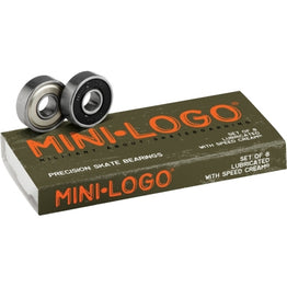 Mini Logo Bearings (Pack of 8)