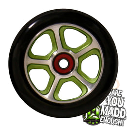 Madd Gear MGP 110mm Filth Wheel - Black / Green