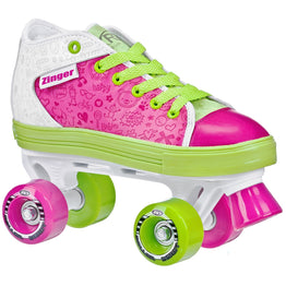 Roller Derby Zinger Roller Skate - Pink/Green