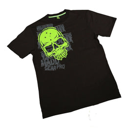 Madd Gear Corpo Skull T-Shirt -Black / Green