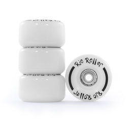 Rio Roller Flashing Light Up Roller Skate Wheels - White