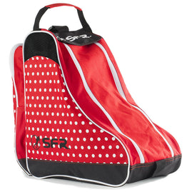 SFR Designer Ice & Skate Bag - Red Polka