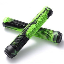 Fasen Fast Scooter Grips - Black / Green