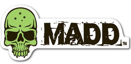 Madd Logo Green Sticker (202-037)