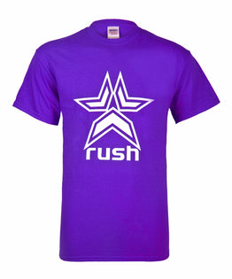 Rush Logo T-Shirt - Purple