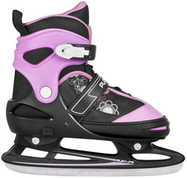 Playlife Calgary Adjustable Children's Ice Skate - Black / Pink