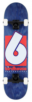 Birdhouse Stage 3 - B Logo - Complete Skateboard - Navy / Red