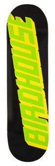Birdhouse Type Logo Skateboard Deck 8.25" - Black