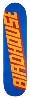 Birdhouse Type Logo Skateboard Deck 8.0" - Blue
