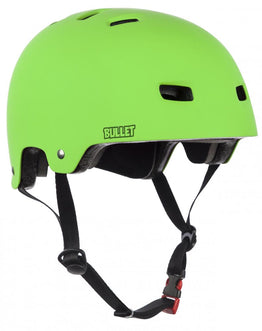 Bullet Grom Deluxe Junior Helmet - Matt Green