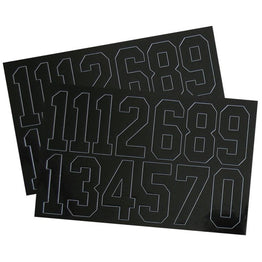 A&R 2 Inch Number Decals