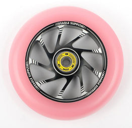 Eagle Supply Team Core 120mm Scooter Wheel - Black/Pink (PAIR)