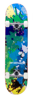Enuff Splat Complete Skateboard - Green / Blue