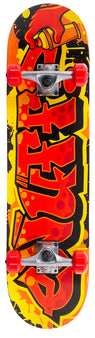 Enuff Graffiti II Complete Skateboard - Red/Yellow 31"