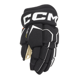 CCM Tacks AS-V Pro Youth Gloves - Black/White