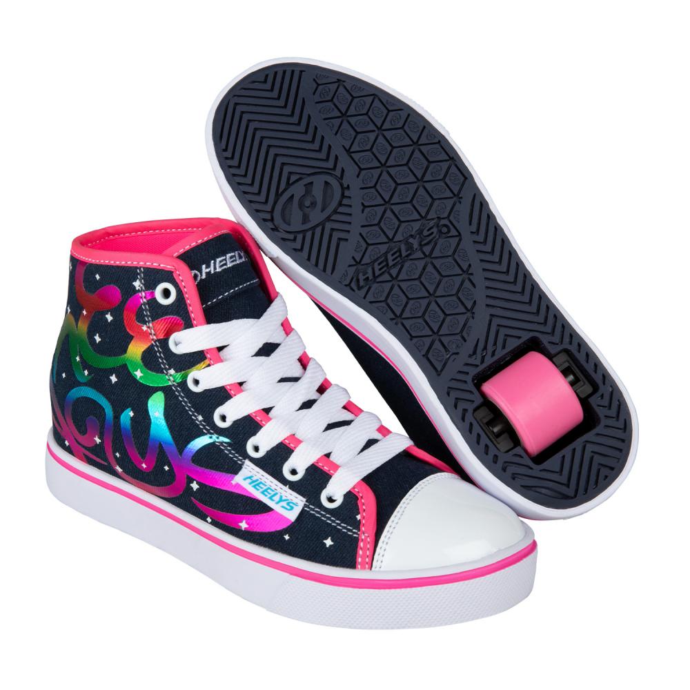 Heelys Girls Size 13 HEELYS Pop Pro Wheeled Shoes (Kids