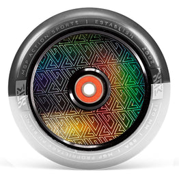Madd MFX Corrupt 120mm Scooter Wheels - Black / White