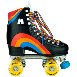 Moxi Rainbow Rider Roller Skates - Black