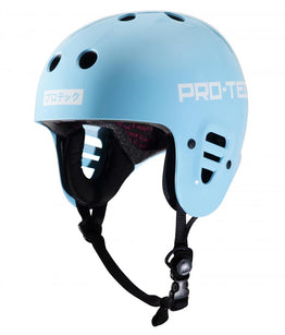 Pro-Tec Full Cut Signature Series Sky Brown Helmet - Blue
