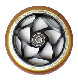 Blunt Prodigy 120mm Gap Core Scooter Wheel -Black / Pearl Gold