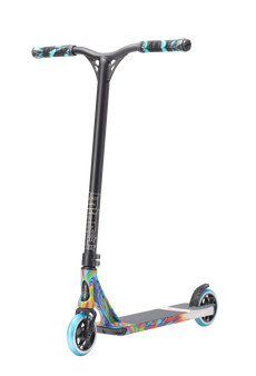 Blunt Prodigy S9 Complete Stunt Scooter - Swirl + Free Scooter Stand