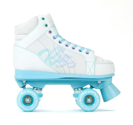 Rio Roller Lumina Quad Skates - White/Blue