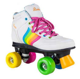 Rookie Forever Quad Skates - White Rainbow