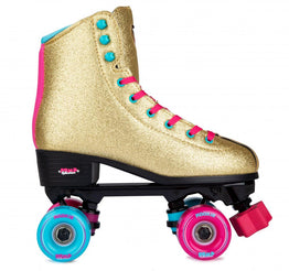 Rookie Bump Roller Disco Roller Skates - Gold