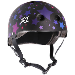 S1 Lifer Helmet - Matt Black Stars