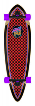 Santa Cruz Rad Dot Pintail Cruzer Skateboard 33"
