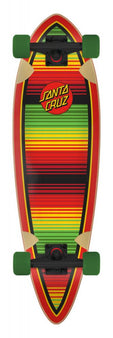 Santa Cruz Serape Dot Pintail	Cruzer Skateboard