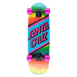 Santa Cruz Rainbow Tie Dye Street Skate Cruiser 8.79" X 29.05"
