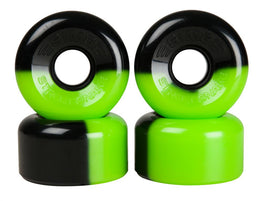 Sims Street Snakes Two Tone Quad Wheels (Pack of 4) Green/Black