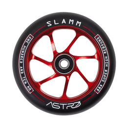 Slamm Astro 110mm Alloy Core Scooter Wheel - Red